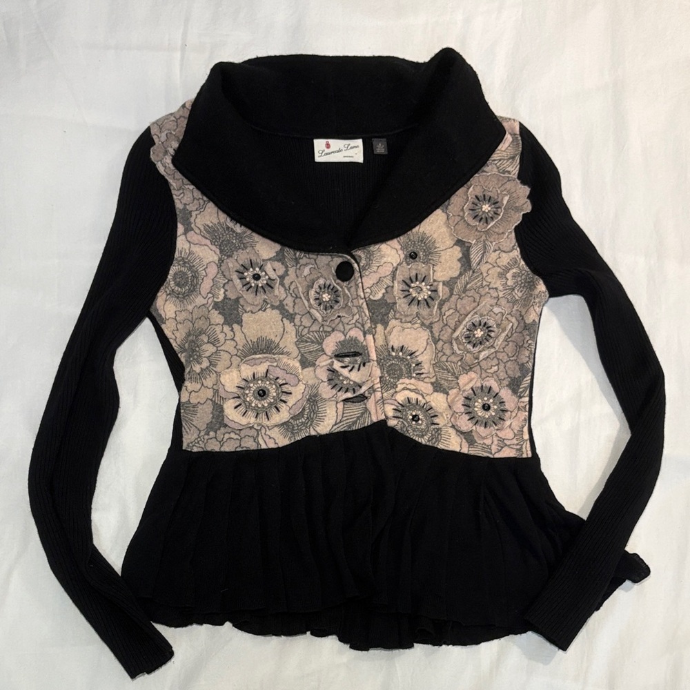 Laureate Lane Anthropologie wool blend cardigan